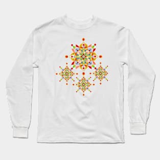 Rainbow Carousel Starburst Long Sleeve T-Shirt